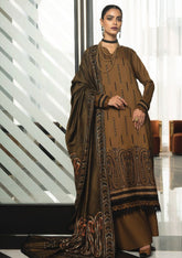 Zimal Hand Embroidered Jacquard Shawl HZ 06