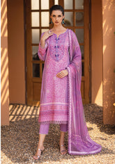 Mushq Azalea Lawn Collection Azure Dream RNZ-02A