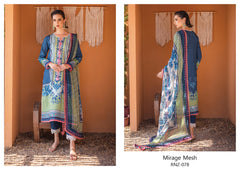 Mushq Azalea Lawn Collection Mirage Mesh RNZ 07B