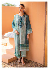 Mushq Azalea Lawn Collection Ocean Breesze RNZ-02B