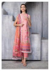 Mushq Azalea Lawn Collection Radiant Rose RNZ-04A