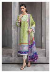 Mushq Azalea Lawn Collection Serene Seafoam RNZ-08B