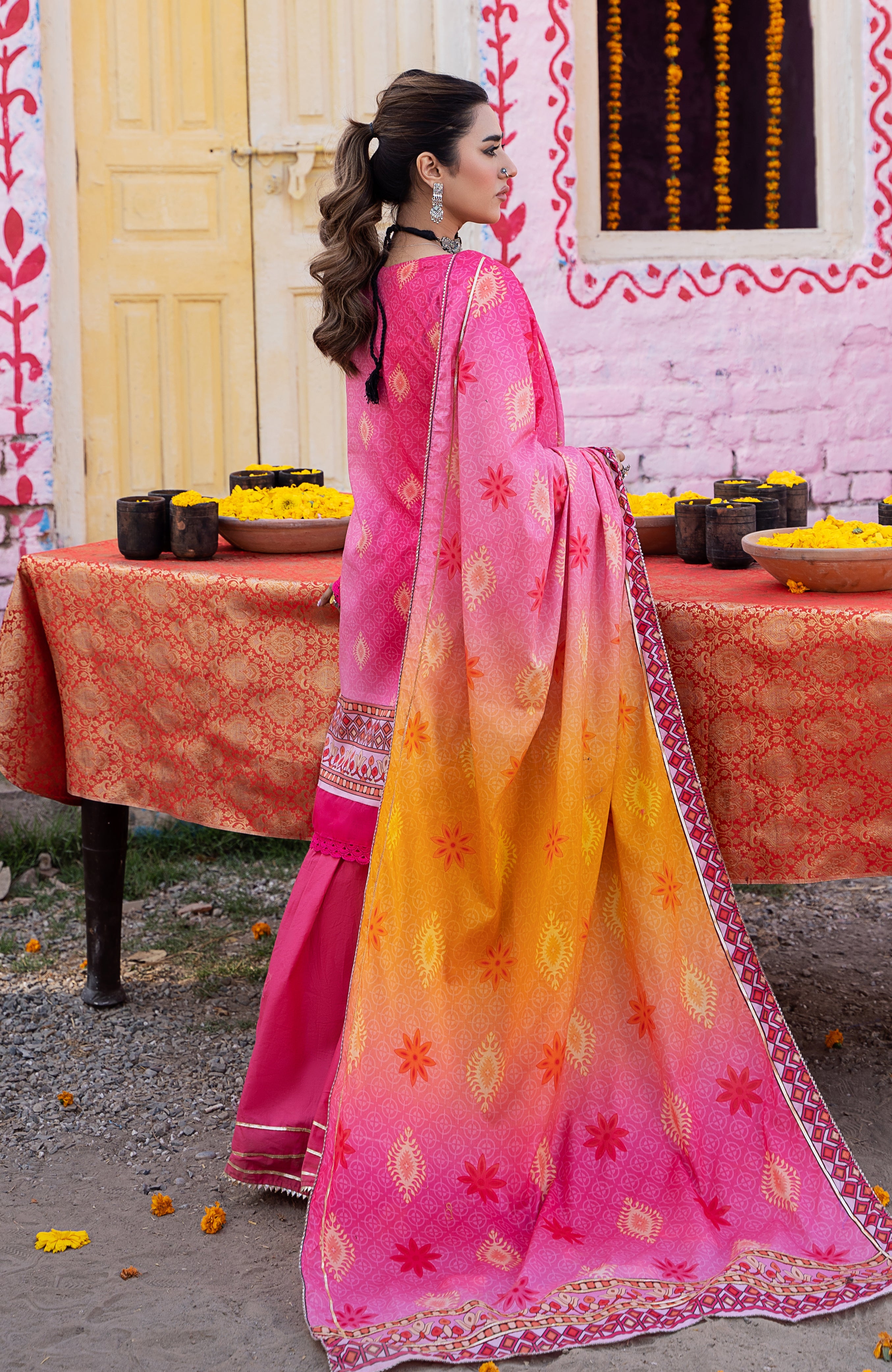 MONSOON - Heritage Series Chunri BY AL ZOHAIB Design 01