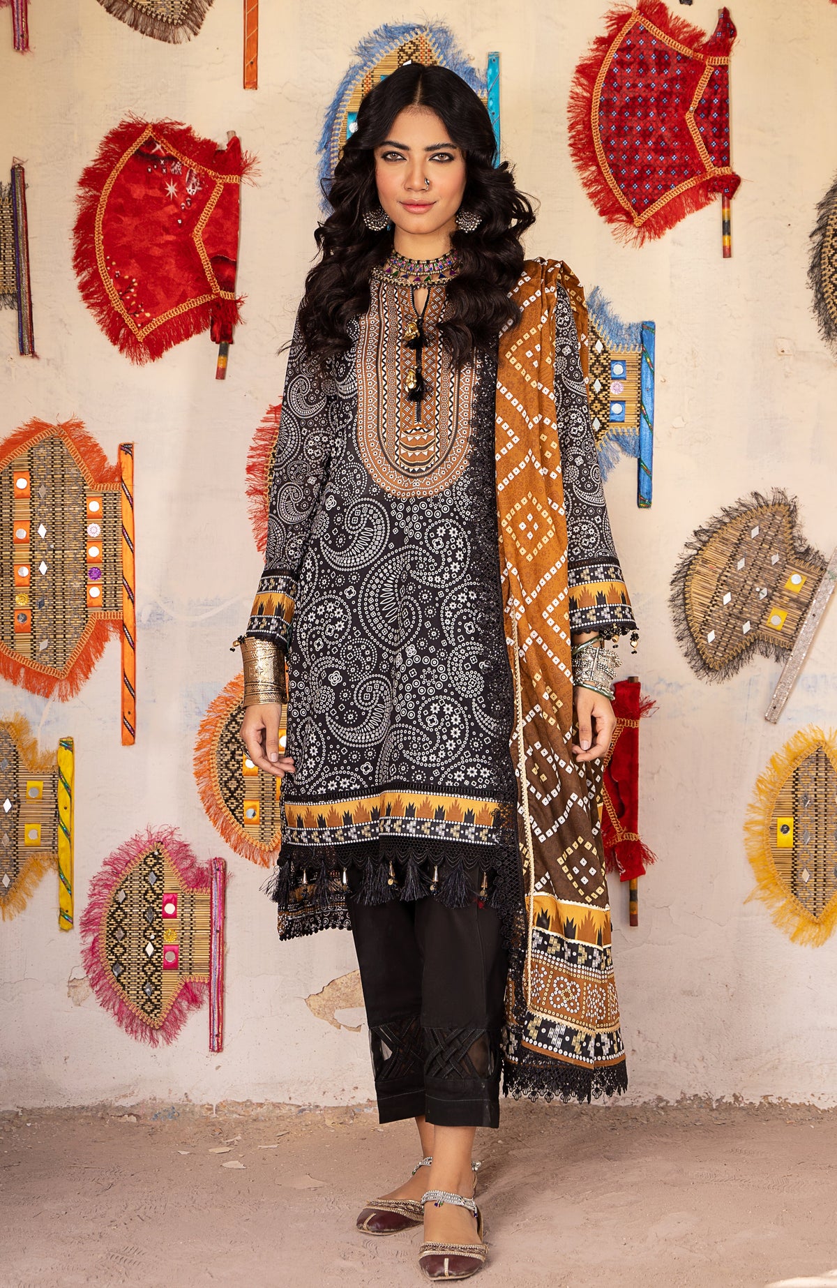 MONSOON - Heritage Series Chunri BY AL ZOHAIB Design 08