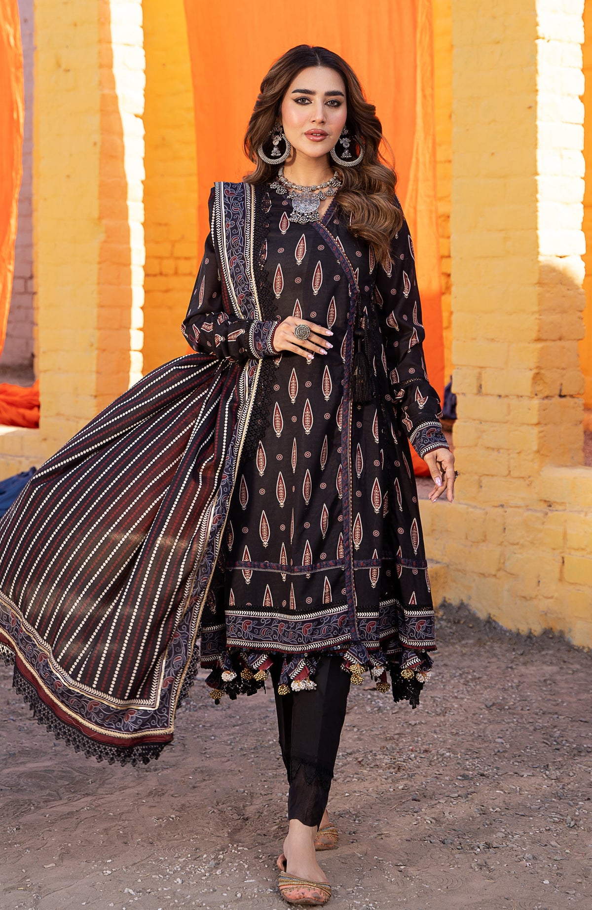 MONSOON - Heritage Series Chunri BY AL ZOHAIB Design 12