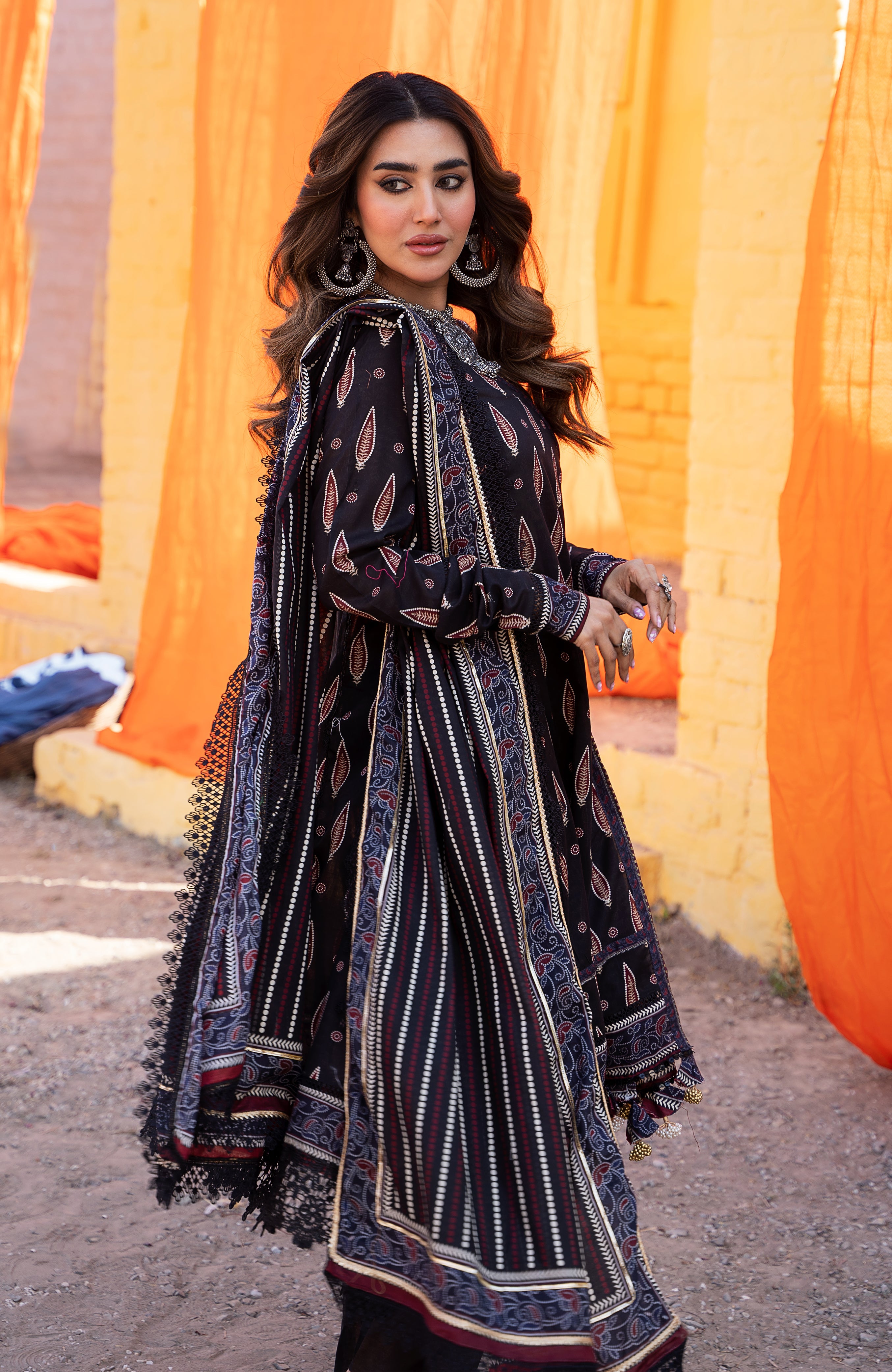 MONSOON - Heritage Series Chunri BY AL ZOHAIB Design 12