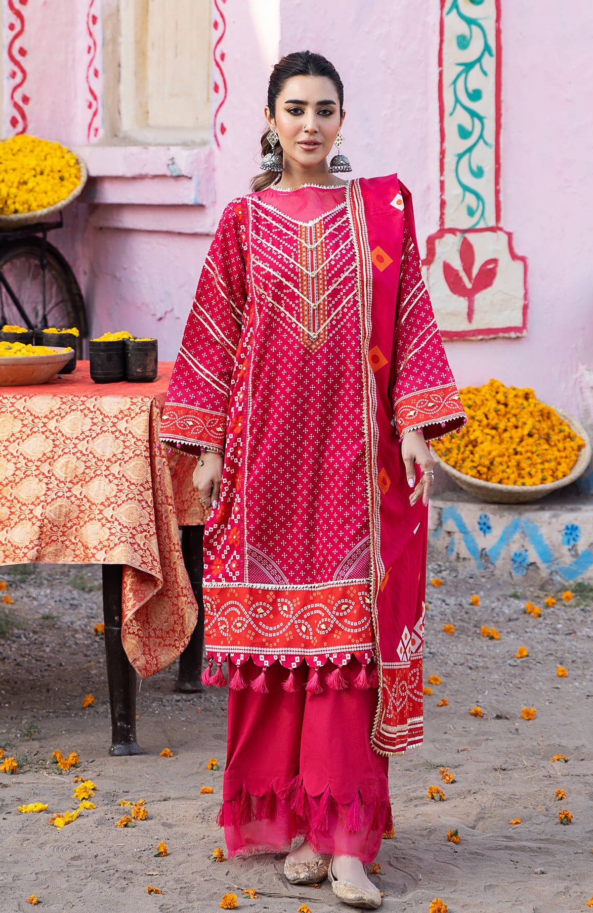 MONSOON - Heritage Series Chunri BY AL ZOHAIB Design 02