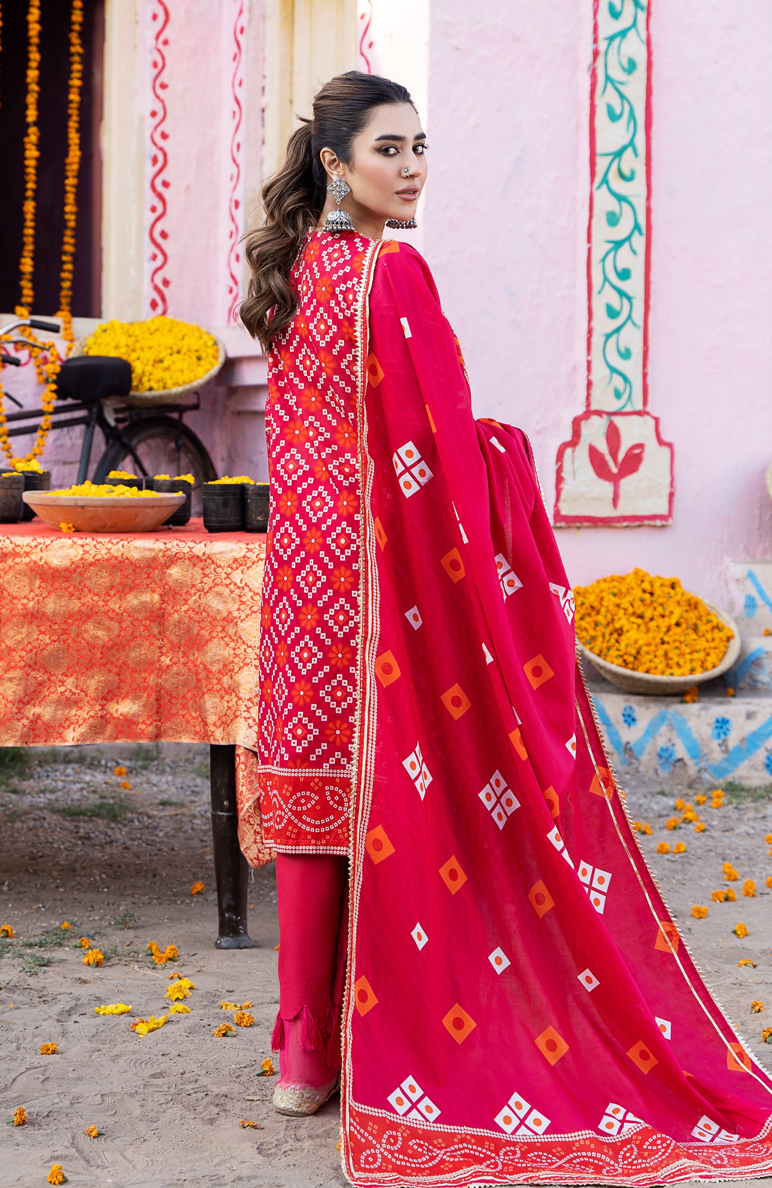 MONSOON - Heritage Series Chunri BY AL ZOHAIB Design 02