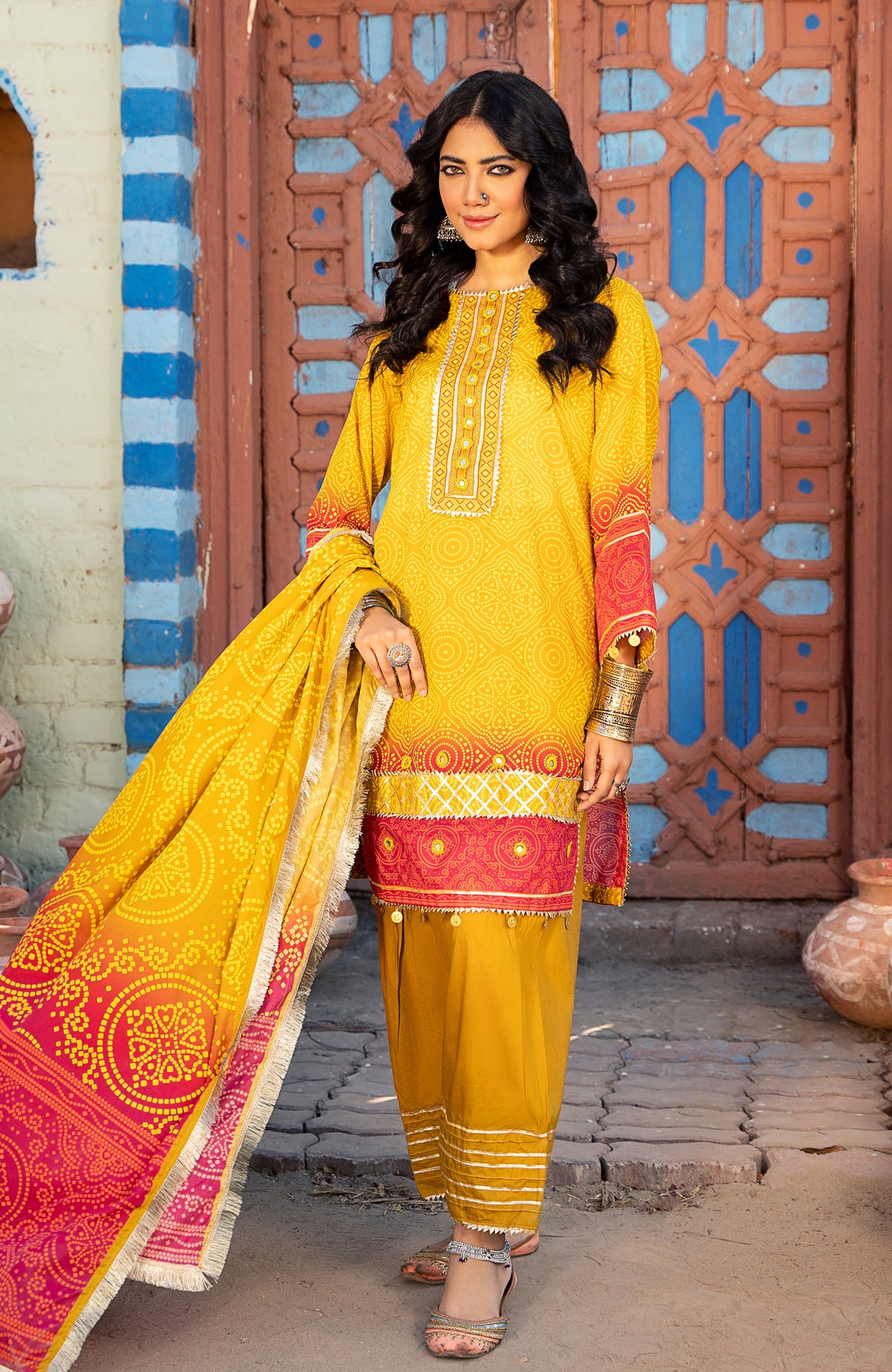 MONSOON - Heritage Series Chunri BY AL ZOHAIB Design 04