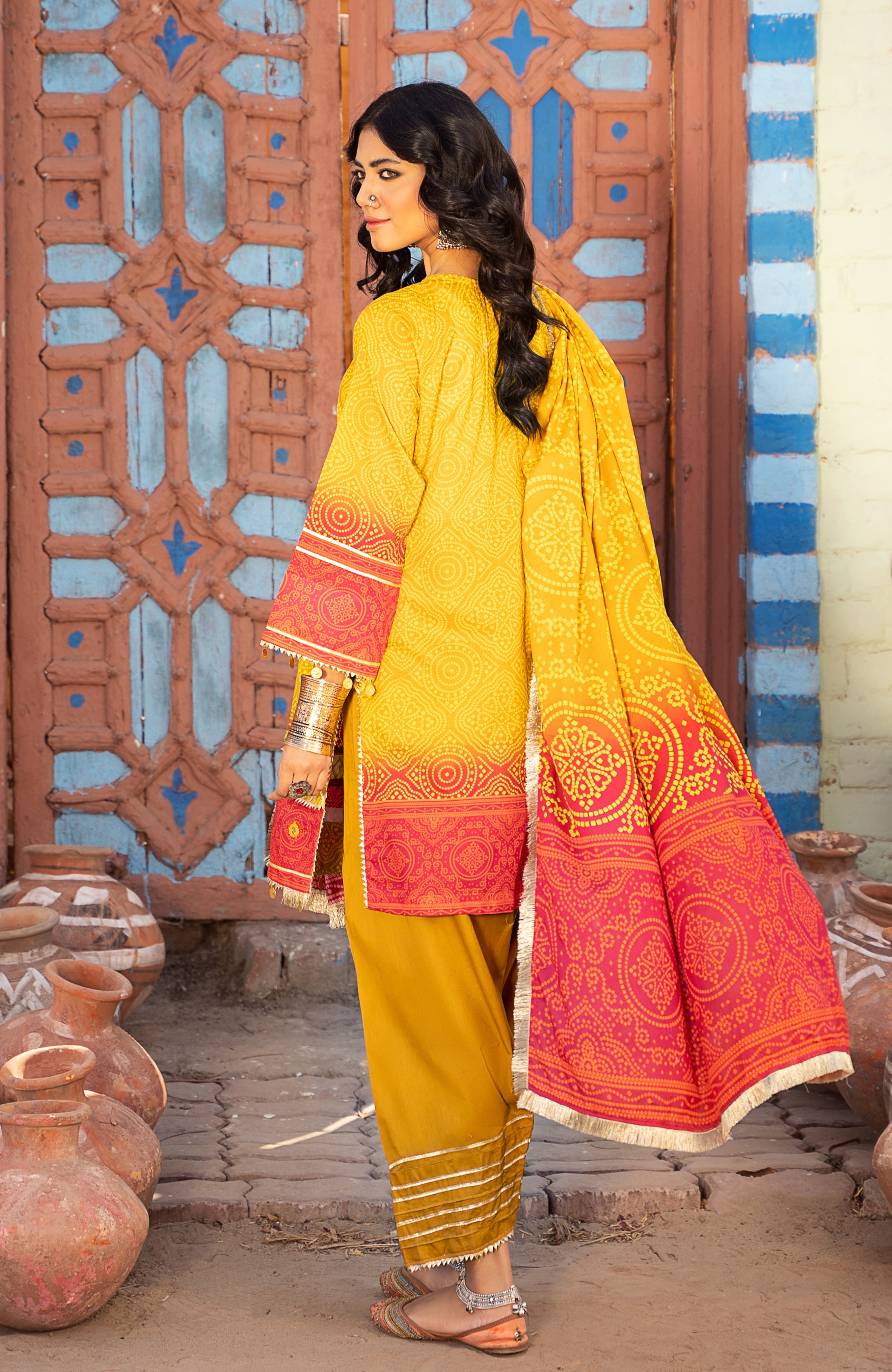 MONSOON - Heritage Series Chunri BY AL ZOHAIB Design 04
