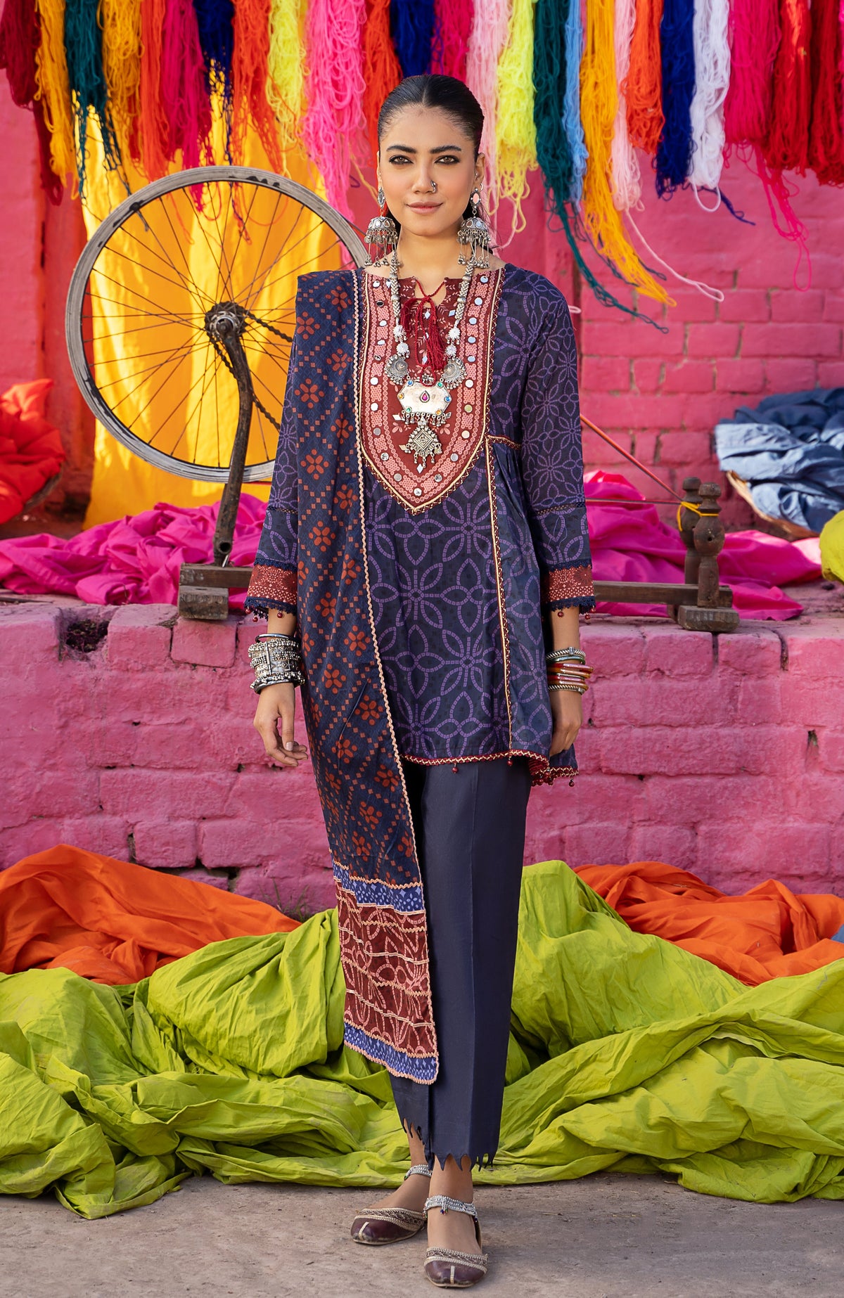 MONSOON - Heritage Series Chunri BY AL ZOHAIB Design 05