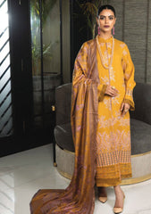 Zimal Hand Embroidered Jacquard Shawl HZ 09