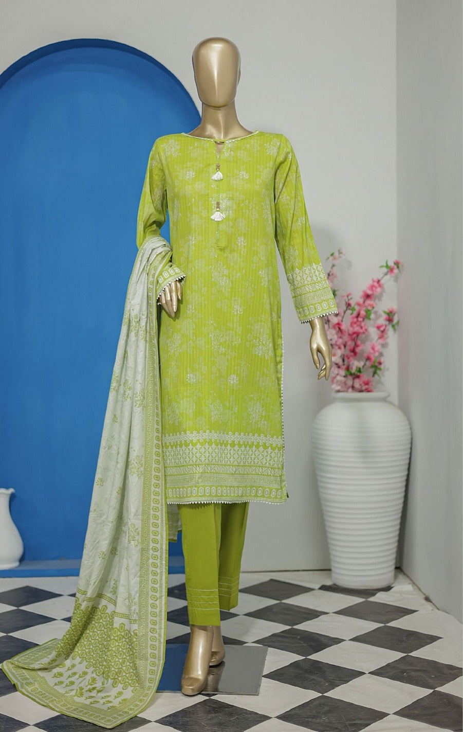 HZ NAYAB DIGITAL PRINTED DORIYA VOILE LAWN DUPATTA COLLECTION NPD-71