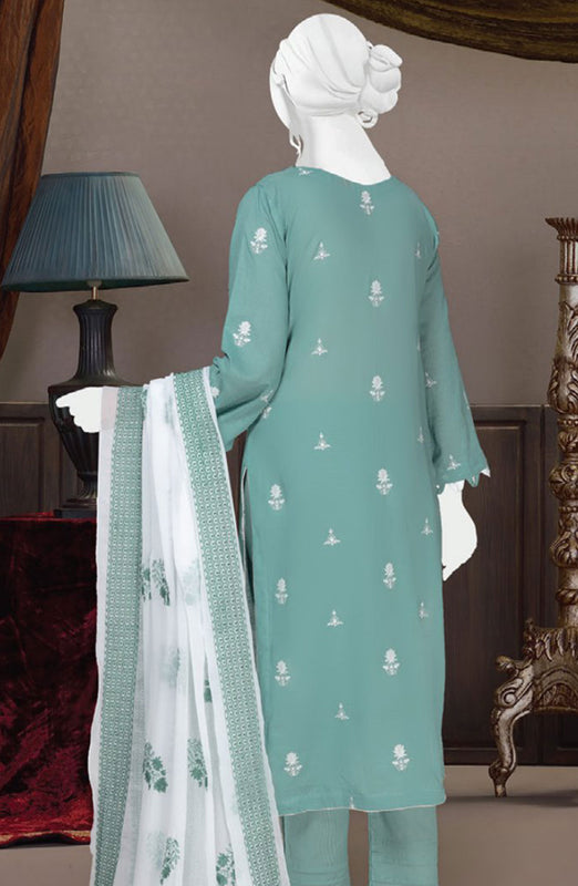 Chilman Embroidered Slub Lawn Collection'24 D 07