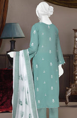 Chilman Embroidered Slub Lawn Collection'24 D 07