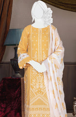 Chilman Embroidered Slub Lawn Collection'24 D 05
