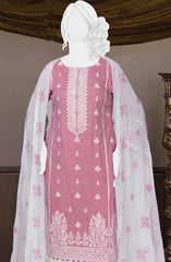Chilman Embroidered Slub Lawn Collection'24 D 04