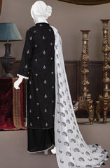 Chilman Embroidered Slub Lawn Collection'24 D 03