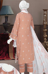 Chilman Embroidered Slub Lawn Collection'24 D 01