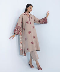 Embroidered Khaddar Suit Winter Collection U3PE-SG23V9-11